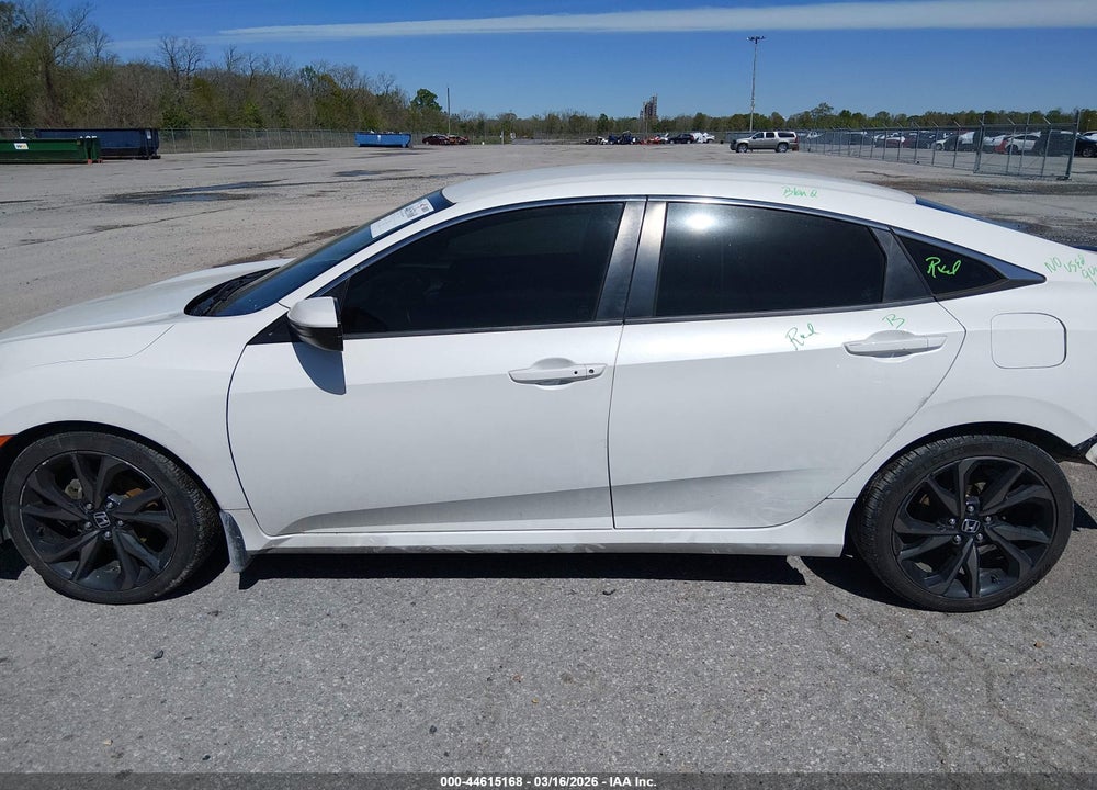 2019 HONDA CIVIC SPORT VIN: 19XFC2F8XKE013276