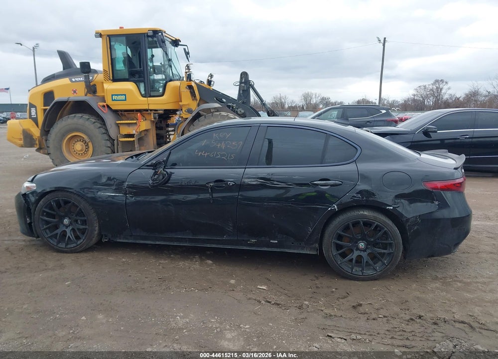 2017 ALFA ROMEO GIULIA TI VIN: ZARFAECN9H7544257