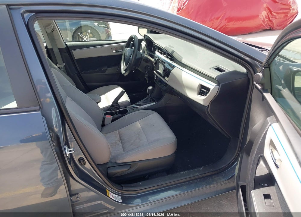 2015 TOYOTA COROLLA LE VIN: 2T1BURHE7FC420001