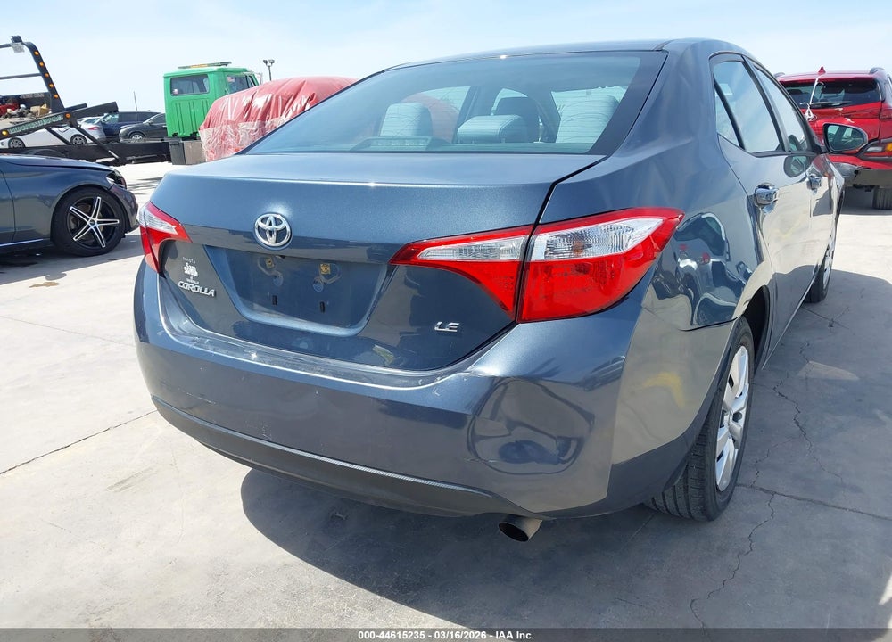 2015 TOYOTA COROLLA LE VIN: 2T1BURHE7FC420001