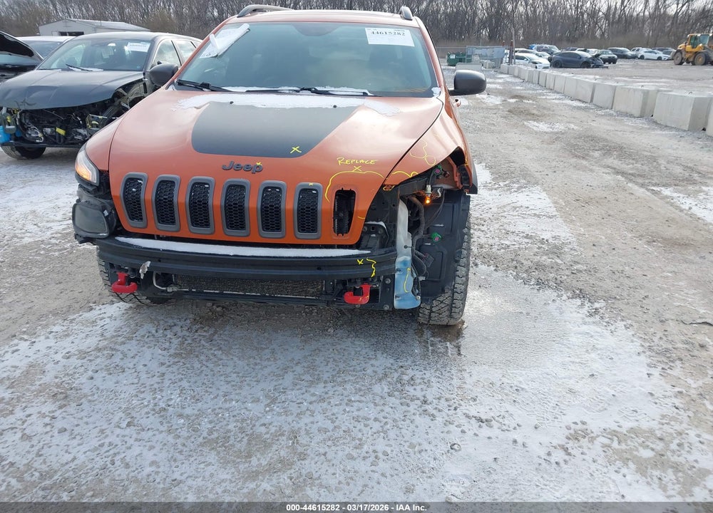 2016 JEEP CHEROKEE TRAILHAWK VIN: 1C4PJMBS6GW102332