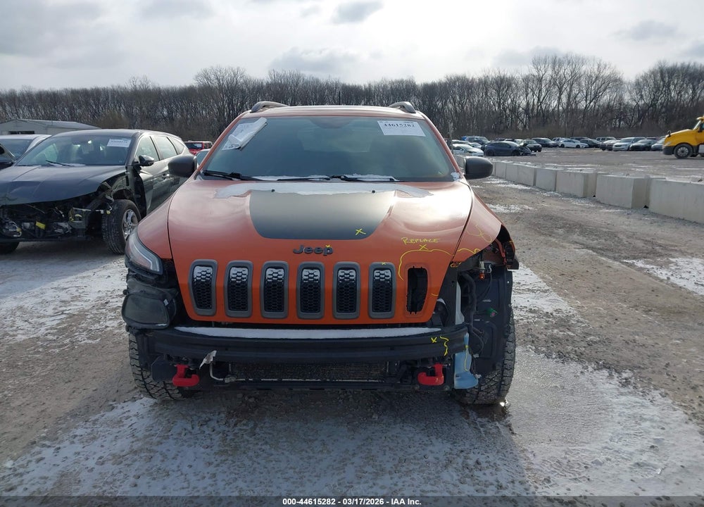 2016 JEEP CHEROKEE TRAILHAWK VIN: 1C4PJMBS6GW102332