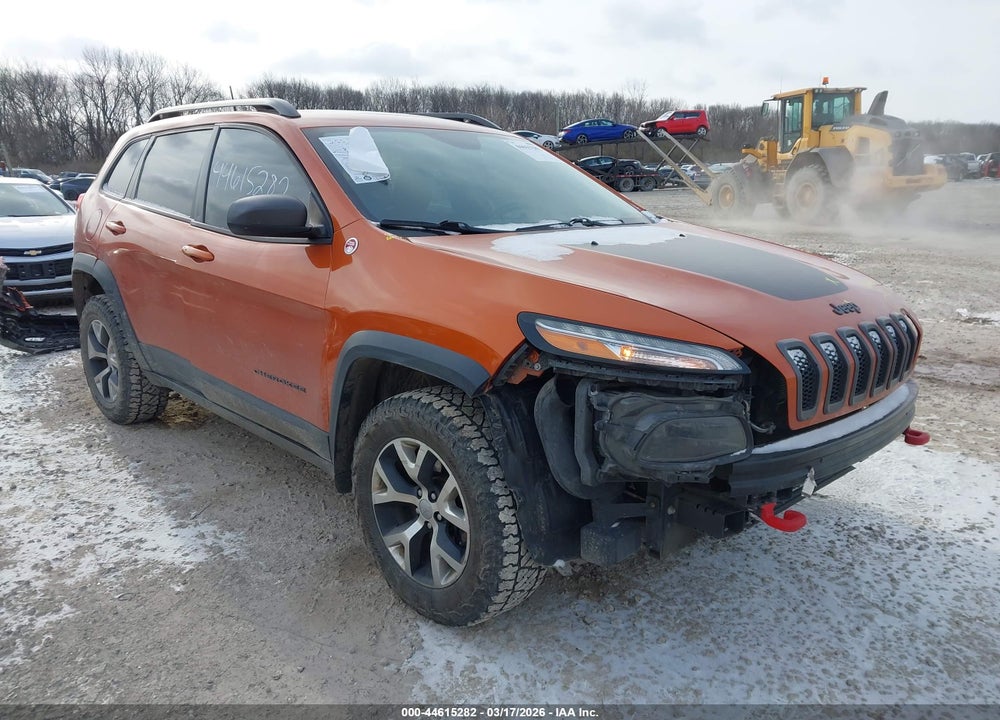 2016 JEEP CHEROKEE TRAILHAWK VIN: 1C4PJMBS6GW102332
