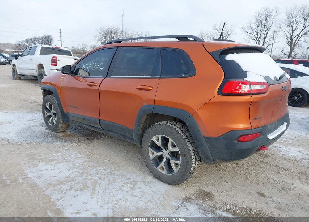 2016 JEEP CHEROKEE TRAILHAWK VIN: 1C4PJMBS6GW102332