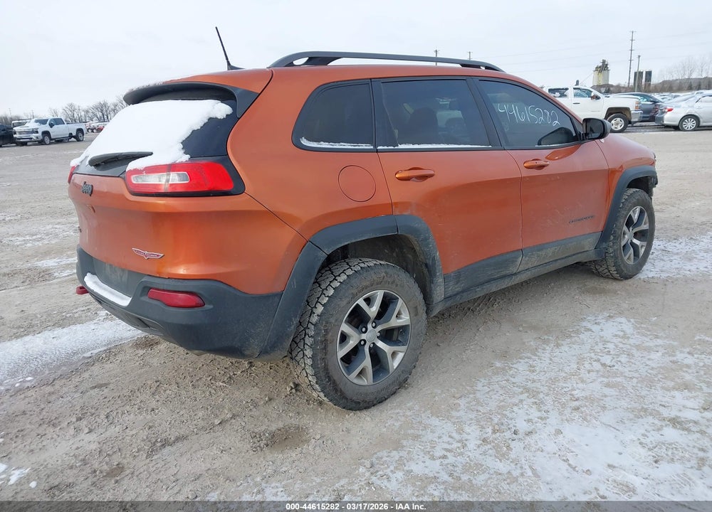 2016 JEEP CHEROKEE TRAILHAWK VIN: 1C4PJMBS6GW102332