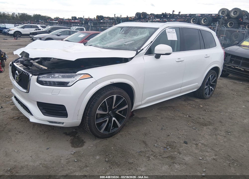 2020 VOLVO XC90 T6 MOMENTUM 6 PASSENGER VIN: YV4A221K7L1561706