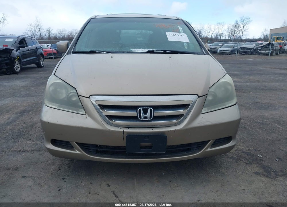 2006 HONDA ODYSSEY EX-L VIN: 5FNRL38726B442211