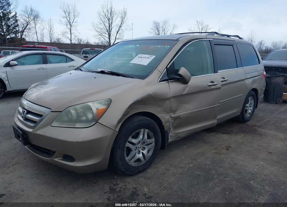 2006 HONDA ODYSSEY EX-L VIN: 5FNRL38726B442211