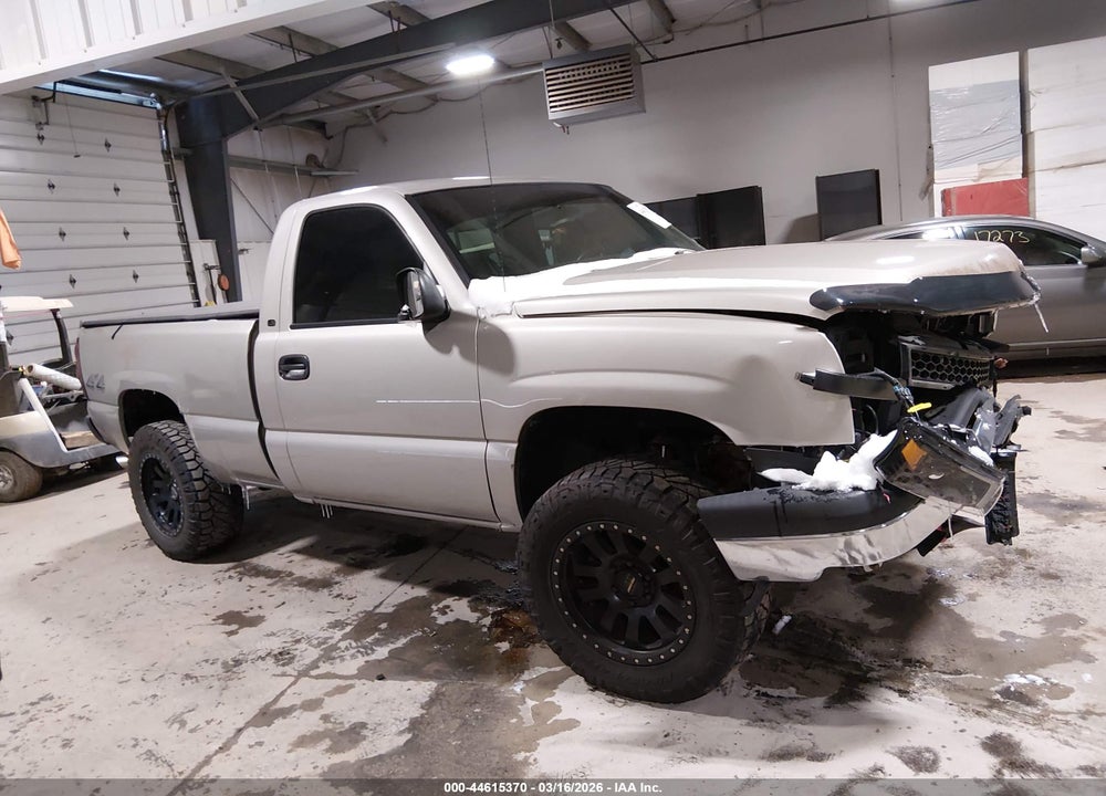 2006 CHEVROLET SILVERADO 1500 LS VIN: 3GCEK14V56G147284