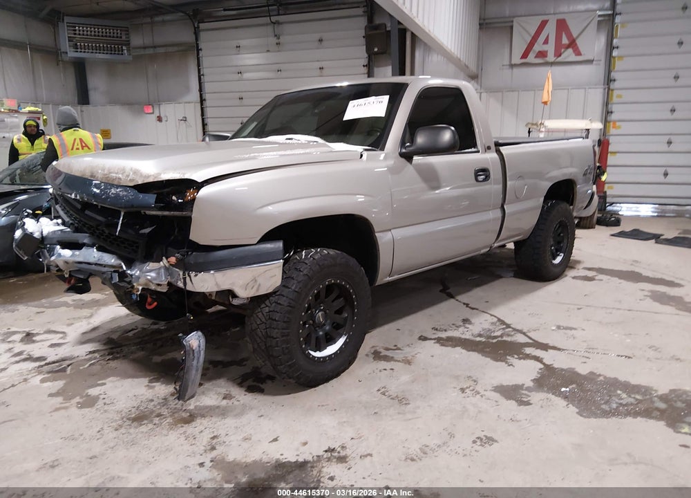 2006 CHEVROLET SILVERADO 1500 LS VIN: 3GCEK14V56G147284
