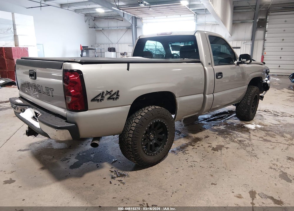 2006 CHEVROLET SILVERADO 1500 LS VIN: 3GCEK14V56G147284
