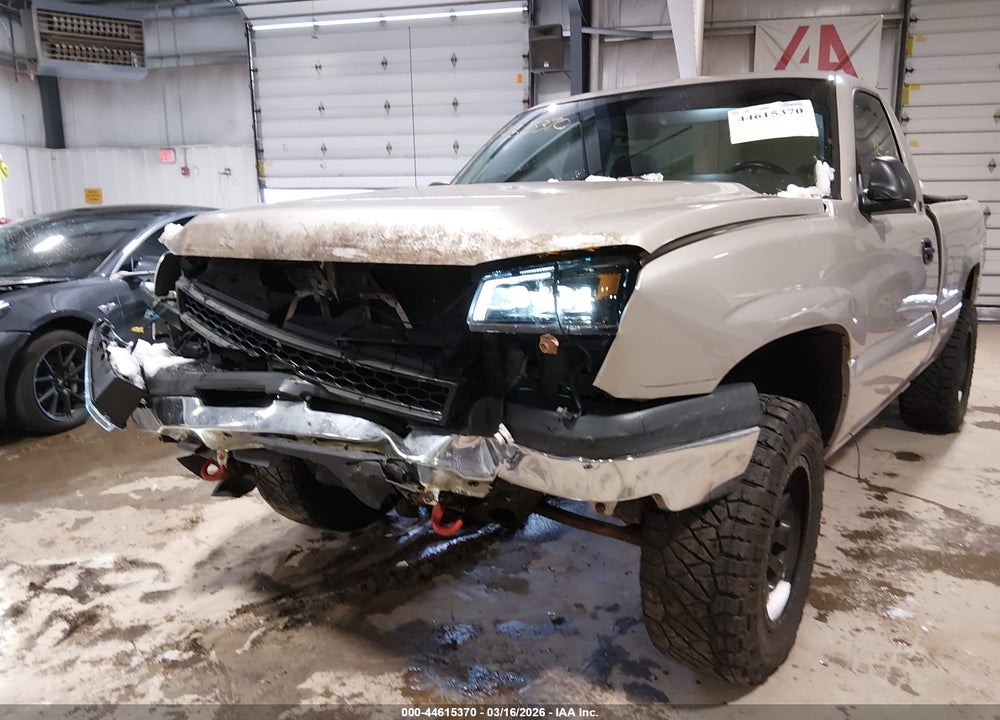 2006 CHEVROLET SILVERADO 1500 LS VIN: 3GCEK14V56G147284