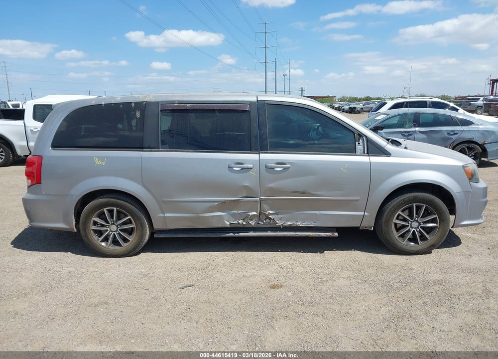 2017 DODGE GRAND CARAVAN GT VIN: 2C4RDGEG7HR667336