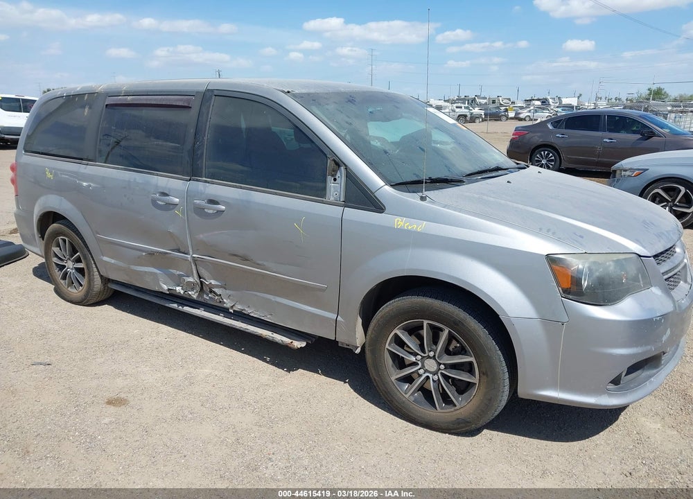 2017 DODGE GRAND CARAVAN GT VIN: 2C4RDGEG7HR667336