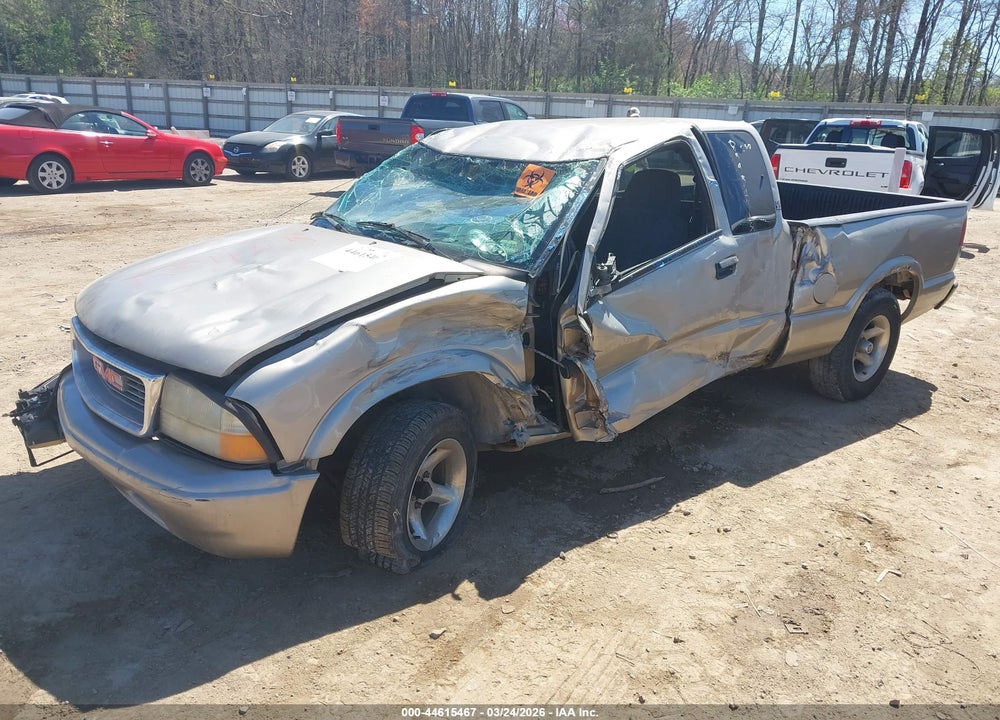 2002 GMC SONOMA SLS VIN: 1GTCS19W828101070