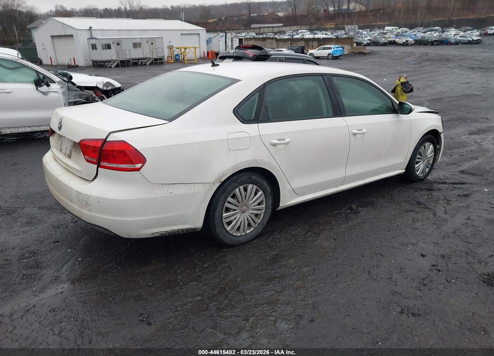 2012 VOLKSWAGEN PASSAT 2.5L S VIN: 1VWAP7A34CC018759