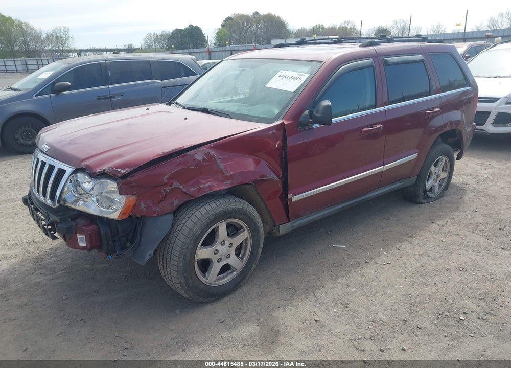 2007 JEEP GRAND CHEROKEE LIMITED VIN: 1J8HS58P07C501192