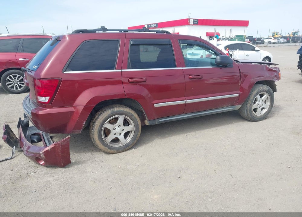 2007 JEEP GRAND CHEROKEE LIMITED VIN: 1J8HS58P07C501192