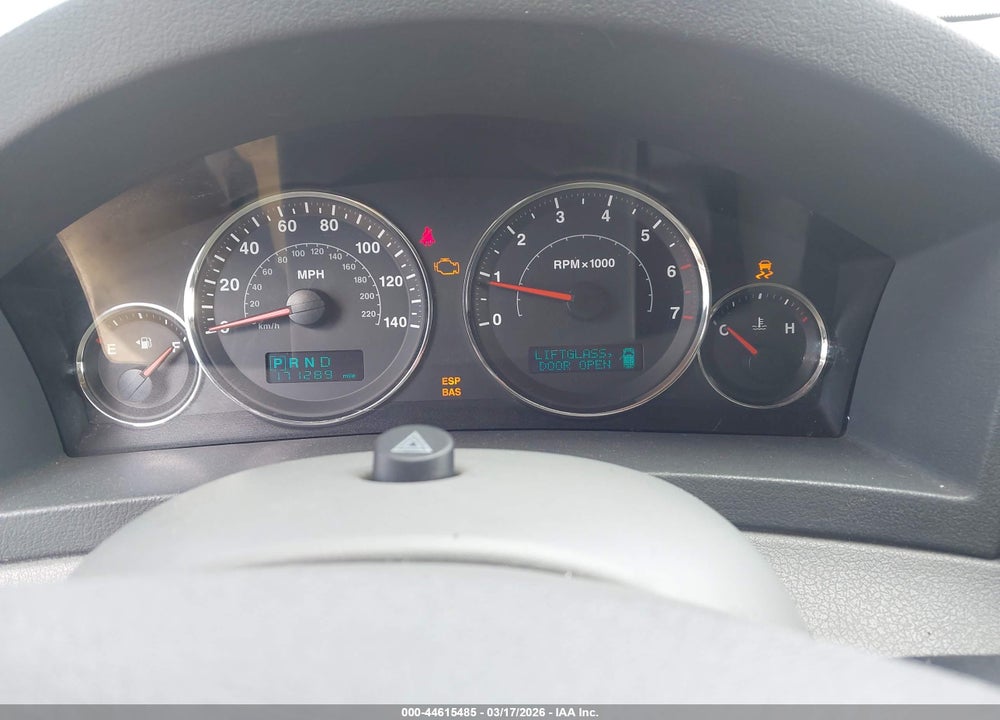 2007 JEEP GRAND CHEROKEE LIMITED VIN: 1J8HS58P07C501192