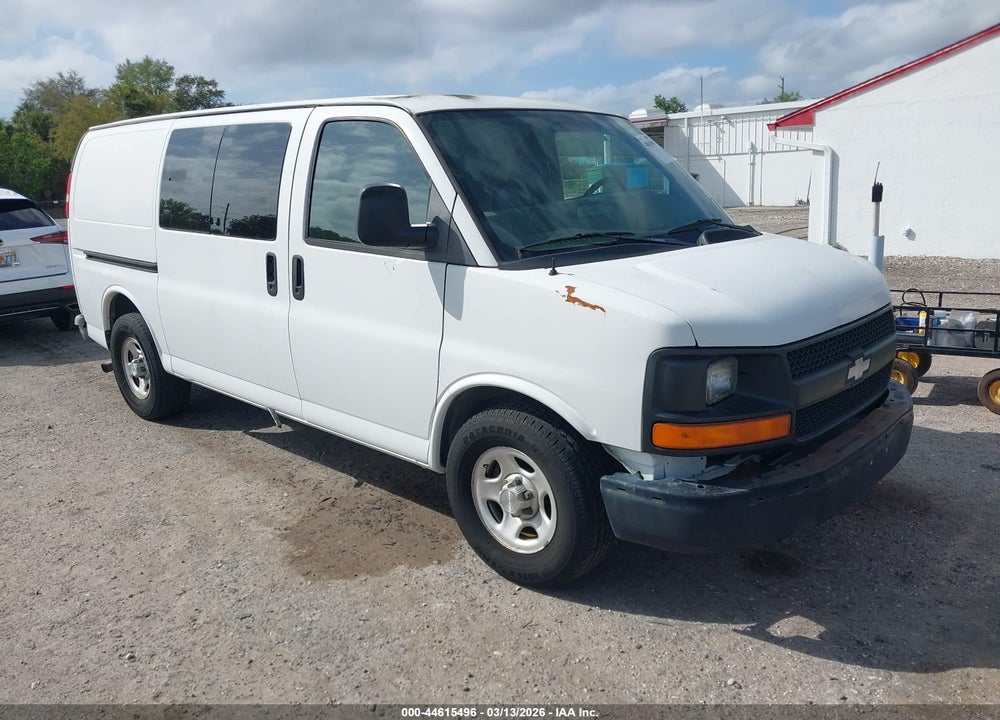 2008 CHEVROLET EXPRESS WORK VAN VIN: 1GCFG15X581230124