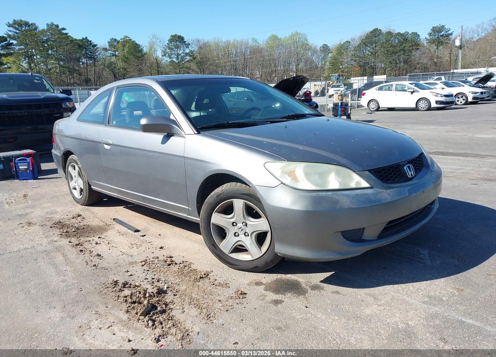 2005 HONDA CIVIC EX VIN: 1HGEM22955L007101