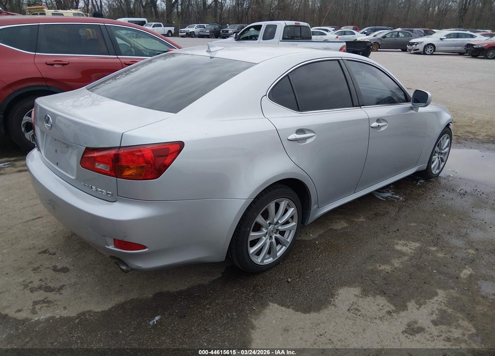2008 LEXUS IS 250 VIN: JTHCK262285018072
