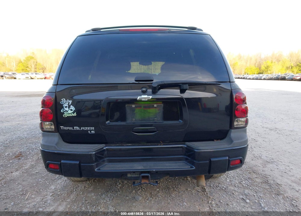 2007 CHEVROLET TRAILBLAZER LS VIN: 1GNDS13S872296308