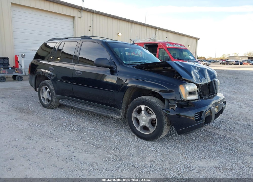 2007 CHEVROLET TRAILBLAZER LS VIN: 1GNDS13S872296308