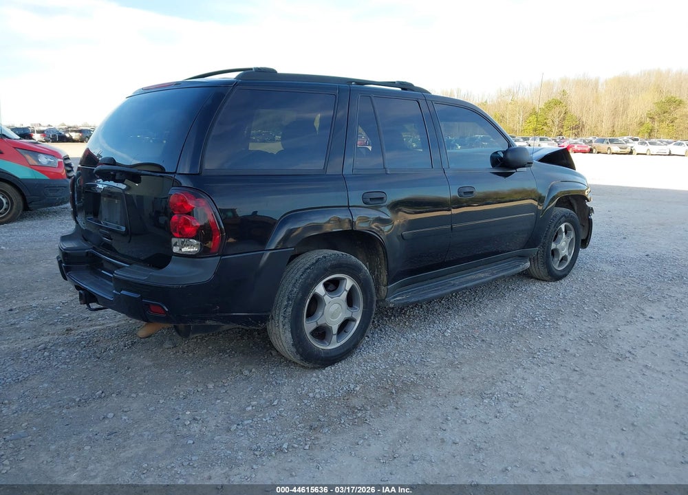 2007 CHEVROLET TRAILBLAZER LS VIN: 1GNDS13S872296308