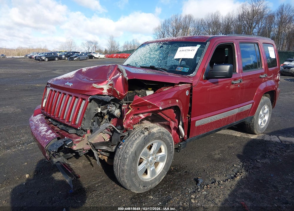 2012 JEEP LIBERTY SPORT VIN: 1C4PJMAK8CW156372