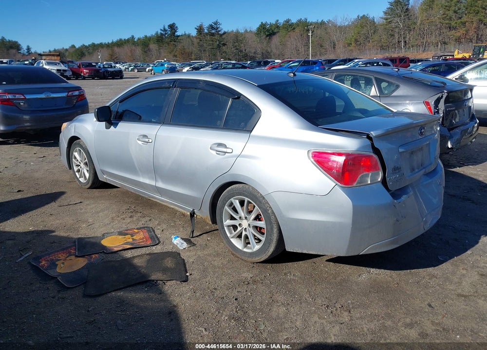 2013 SUBARU IMPREZA 2.0I VIN: JF1GJAA67DH029075