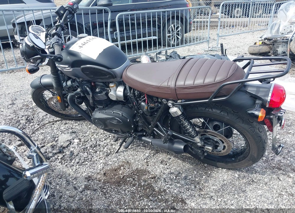 2022 TRIUMPH MOTORCYCLE BONNEVILLE T120/BLACK VIN: SMTD40HL4NTAH6055