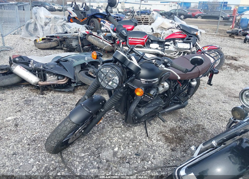 2022 TRIUMPH MOTORCYCLE BONNEVILLE T120/BLACK VIN: SMTD40HL4NTAH6055