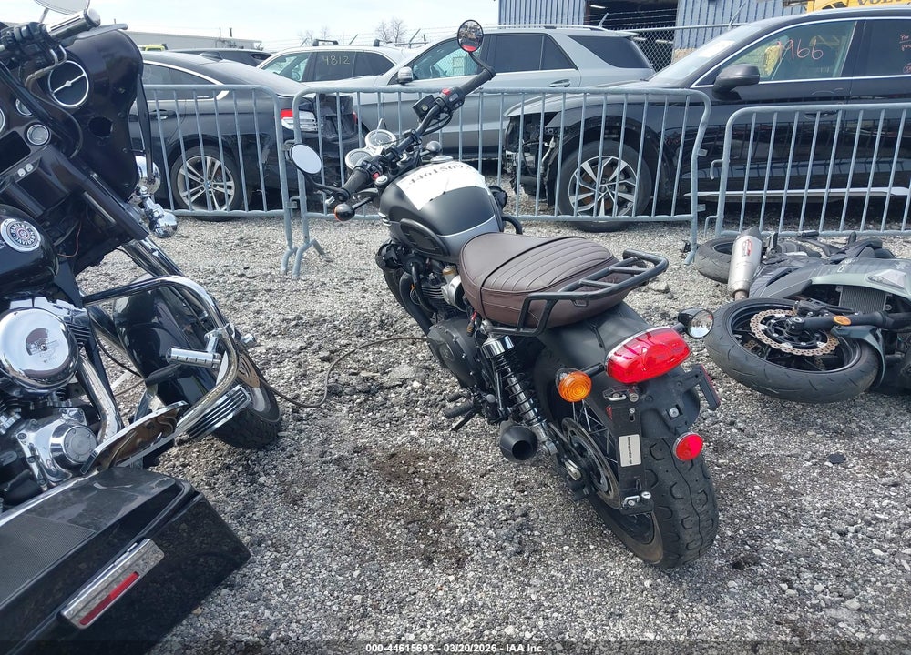 2022 TRIUMPH MOTORCYCLE BONNEVILLE T120/BLACK VIN: SMTD40HL4NTAH6055