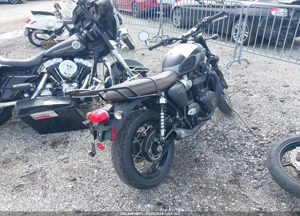 2022 TRIUMPH MOTORCYCLE BONNEVILLE T120/BLACK VIN: SMTD40HL4NTAH6055
