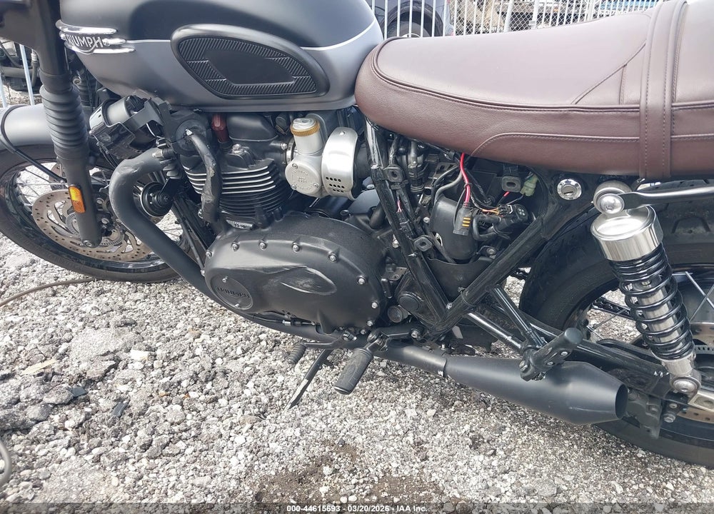 2022 TRIUMPH MOTORCYCLE BONNEVILLE T120/BLACK VIN: SMTD40HL4NTAH6055