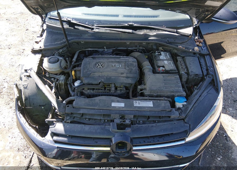 2018 VOLKSWAGEN GOLF TSI S/TSI SE VIN: 3VWG17AU9JM276274