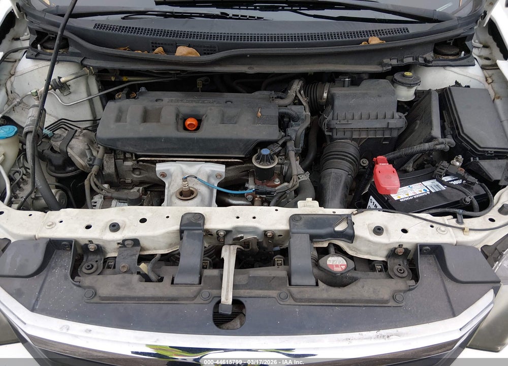 2012 HONDA CIVIC LX VIN: 19XFB2F52CE318961