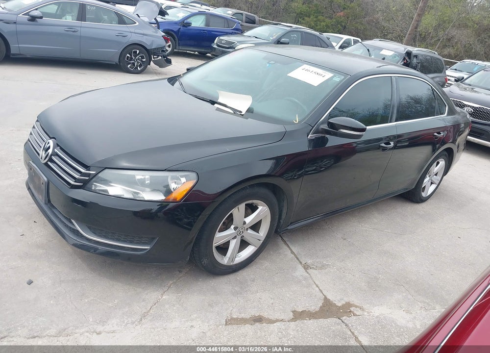 2014 VOLKSWAGEN PASSAT 1.8T SE VIN: 1VWBS7A3XEC061895