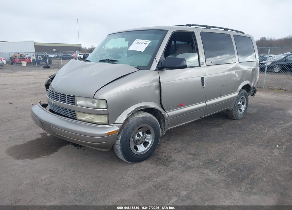 2002 CHEVROLET ASTRO LS VIN: 1GNEL19X32B142523