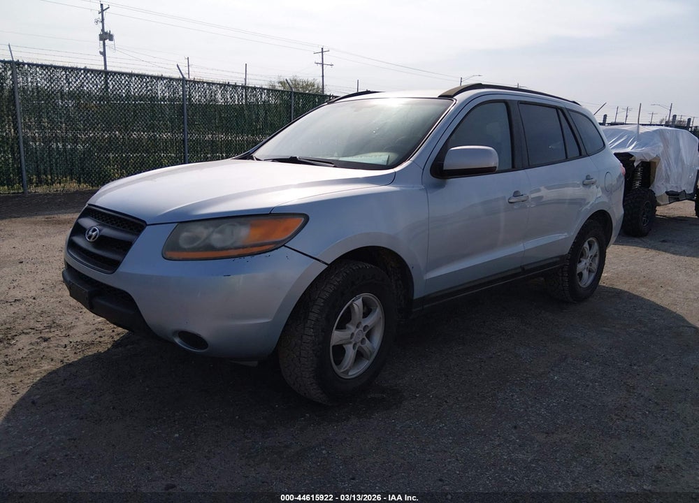 2008 HYUNDAI SANTA FE GLS VIN: 5NMSG13D08H167673