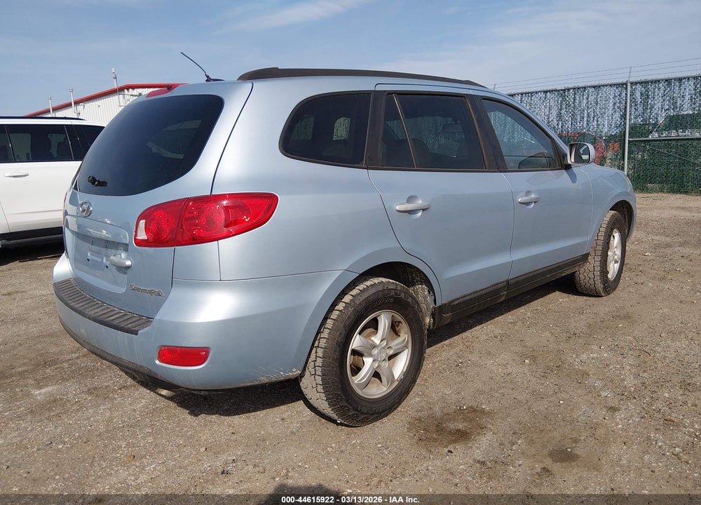 2008 HYUNDAI SANTA FE GLS VIN: 5NMSG13D08H167673