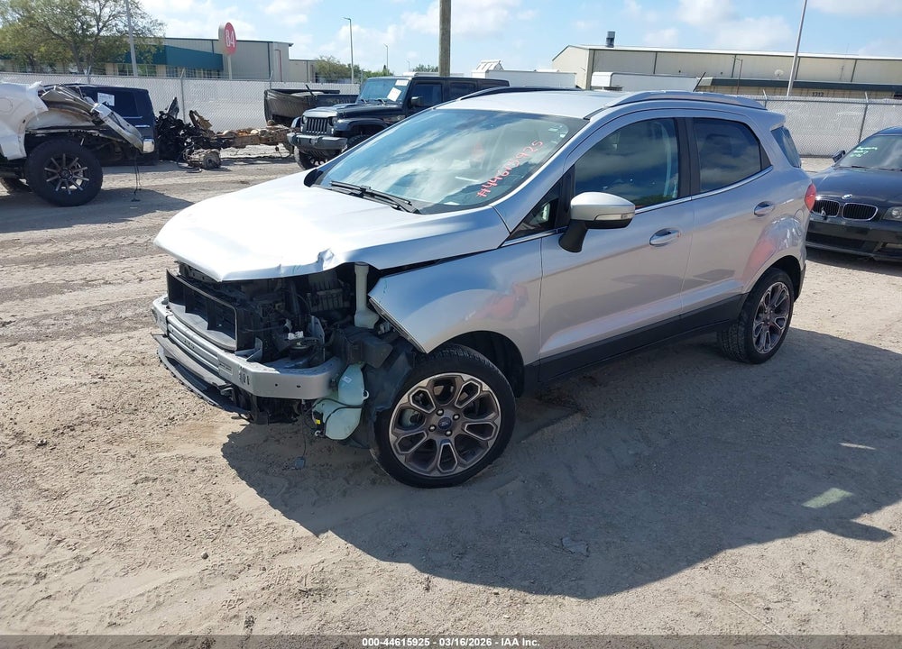 2020 FORD ECOSPORT TITANIUM VIN: MAJ6S3KL5LC323837