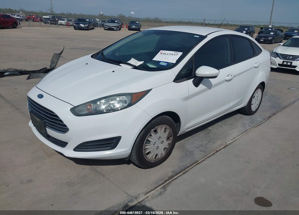 2018 FORD FIESTA S VIN: 3FADP4AJXJM100770