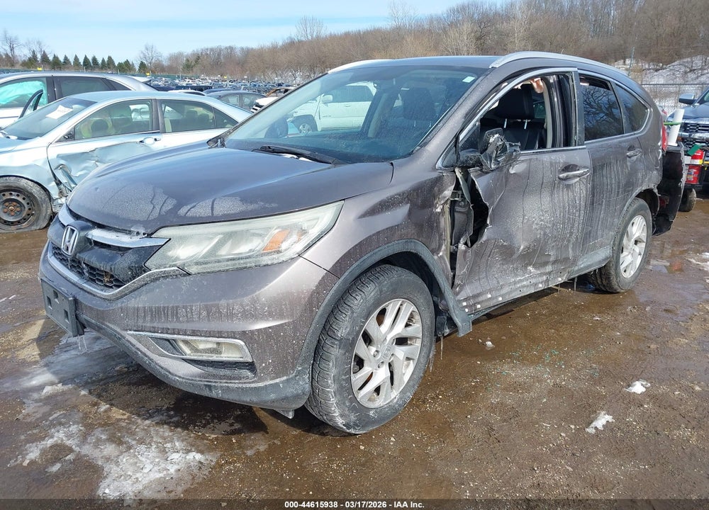 2015 HONDA CR-V EX-L VIN: 5J6RM4H73FL000662