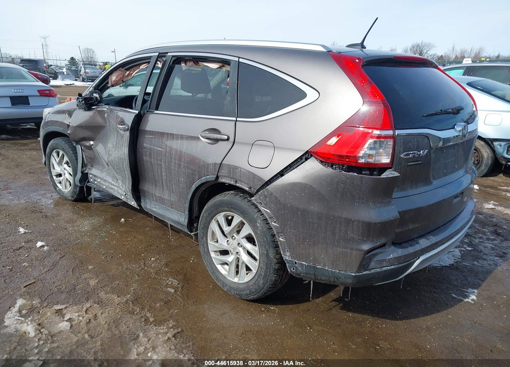 2015 HONDA CR-V EX-L VIN: 5J6RM4H73FL000662
