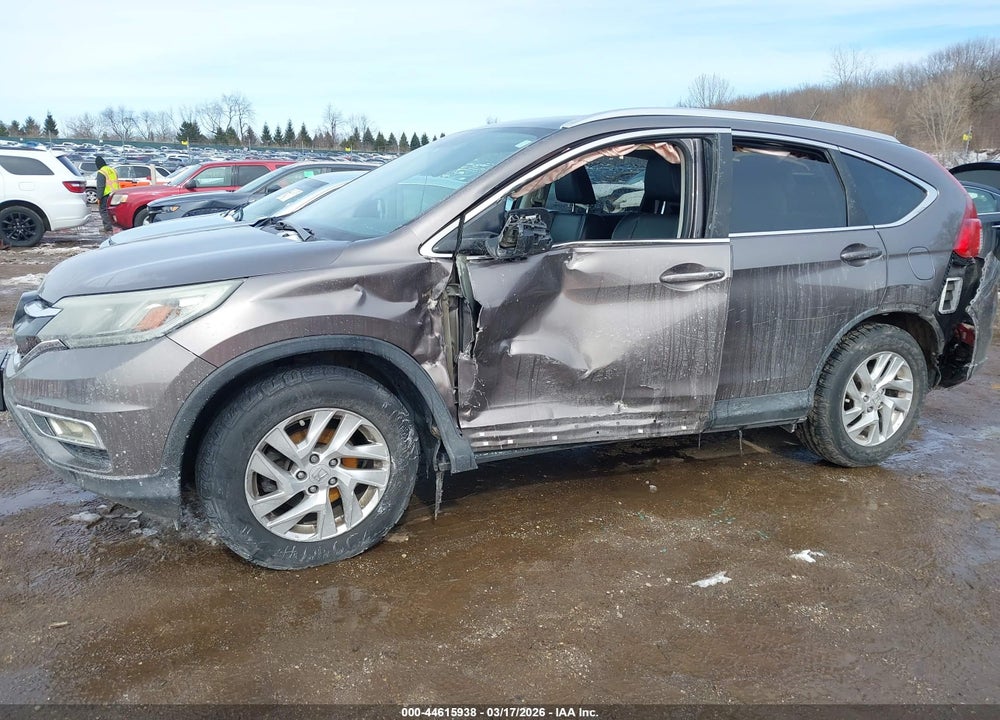 2015 HONDA CR-V EX-L VIN: 5J6RM4H73FL000662