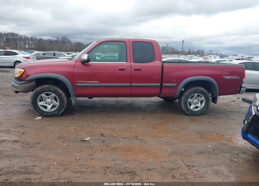 2002 TOYOTA TUNDRA SR5 VIN: 5TBBT44182S248936