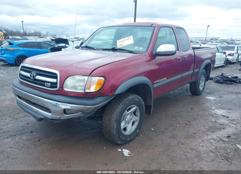 2002 TOYOTA TUNDRA SR5 VIN: 5TBBT44182S248936