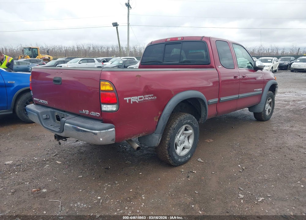 2002 TOYOTA TUNDRA SR5 VIN: 5TBBT44182S248936